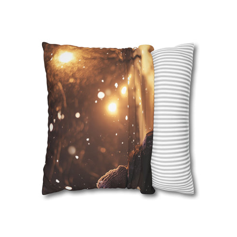 Central Park — 40×40 Cushion Cover — Sofa & Living Room Lifestyle View