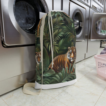 Jungle Safari Tiger Laundry Bag | Home Decor | Accessories, All Over Print, AOP, Bags, Laundry, Sublimation | Prints with Passion