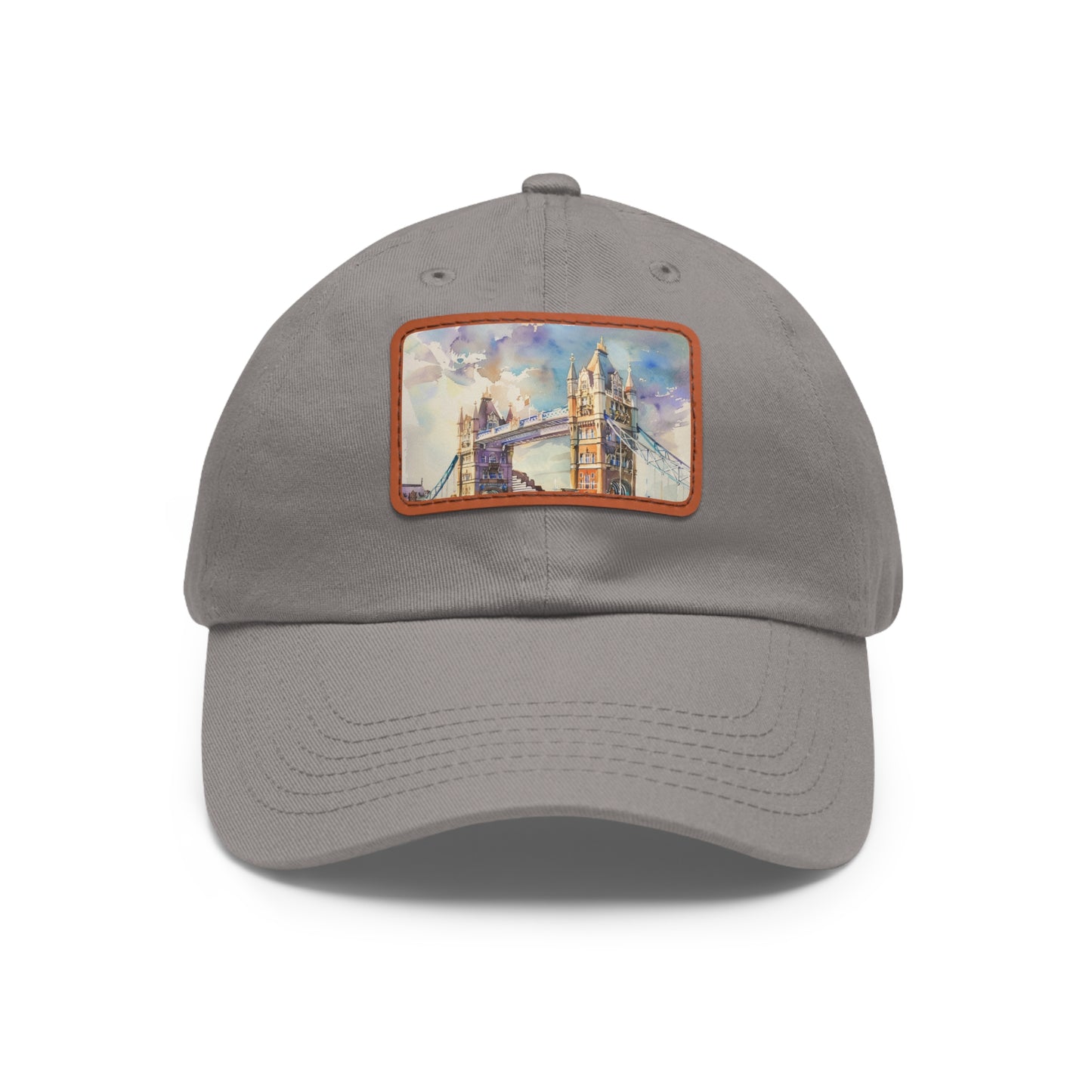 Tower Bridge London Watercolor Baseball Cap