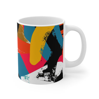 Vibrant Abstract Coffee Mug