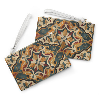 Tile Art Clutch Bag