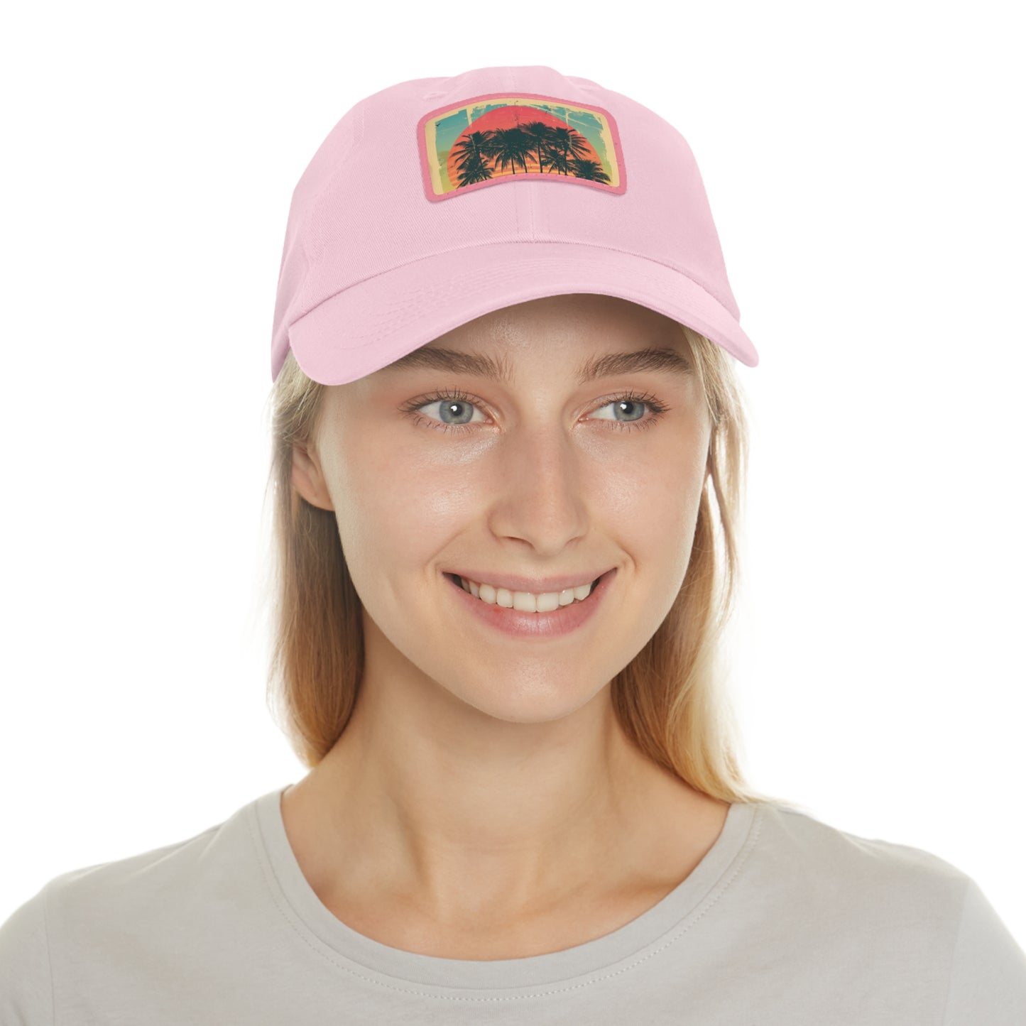 Sunset Palms Retro Cap