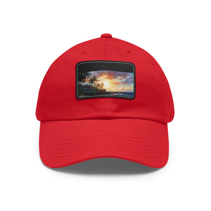 Hawaiian Sunset Paradise Cap