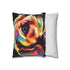 Cute Beagle (Edition II) — 40×40 Cushion Cover — Soft Brushed Fabric Texture Close-Up
