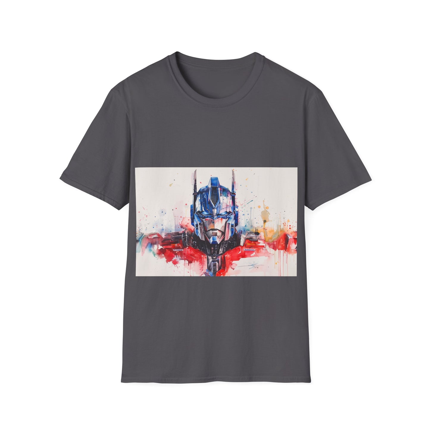 Transform Your Style with Optimus Prime Watercolor Tee