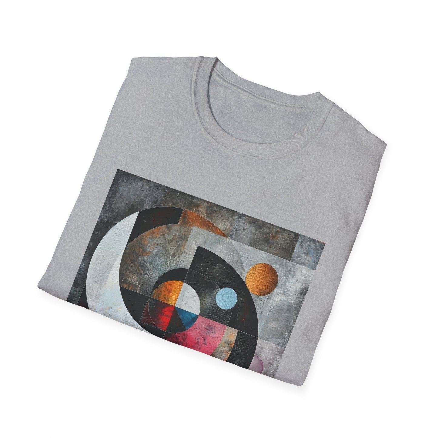 Geometric Symphony: Interwoven Worlds T-Shirt