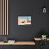 Minimal Desert Scene with Sharp Shadows — Canvas Wall Art — Product Detail View 5