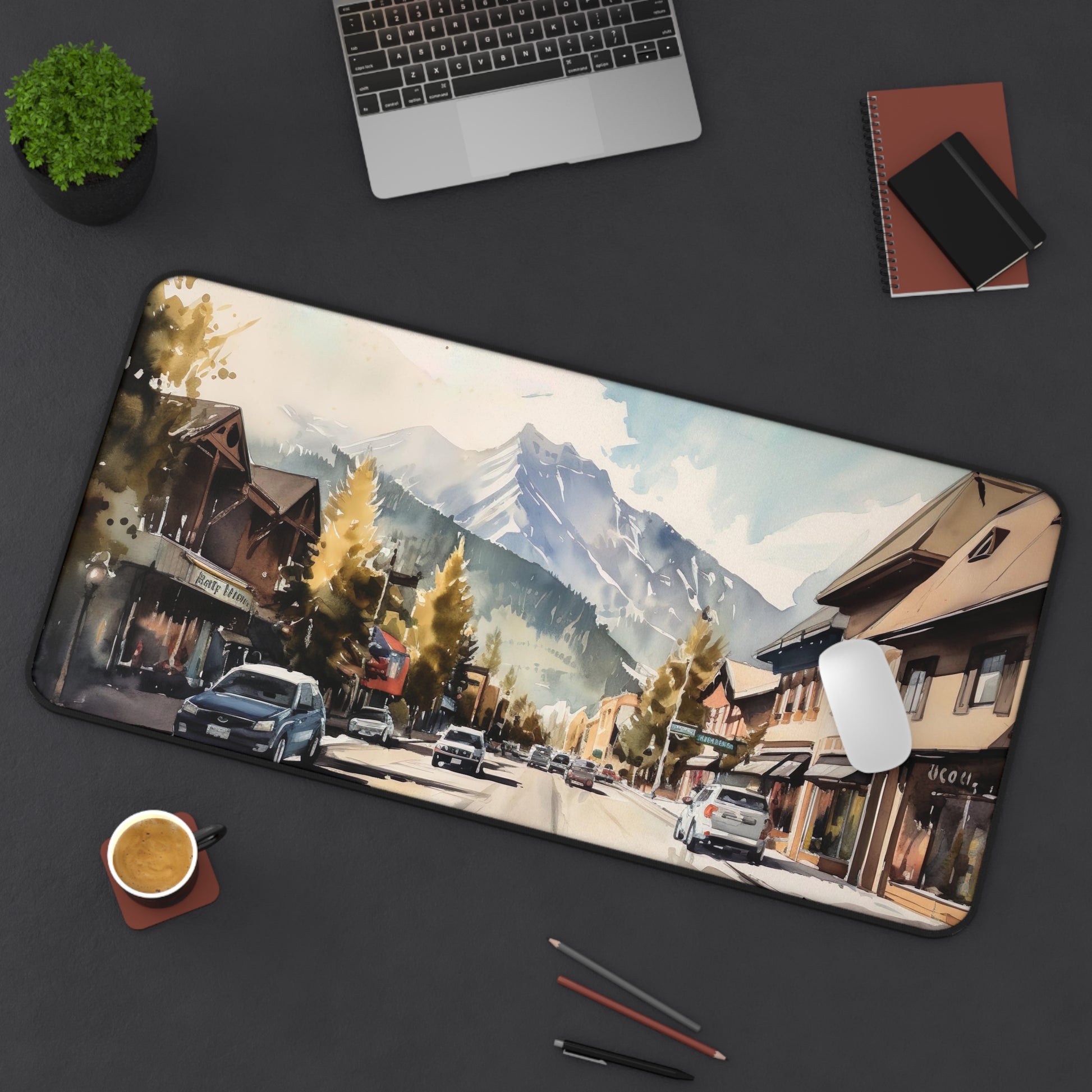 Banff Desk Mat Wilderness Collection | Desk Mat | Accessories, Back-to-School, Desk, Fall Bestsellers, Home & Living, Mouse pad, Mouse Pads, Mousepad, Seasonal Picks, Stationery, TikTok | Prints with Passion