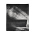 Echoes of Light Around Temple Monolith Plush Fleece Throw Blanket
