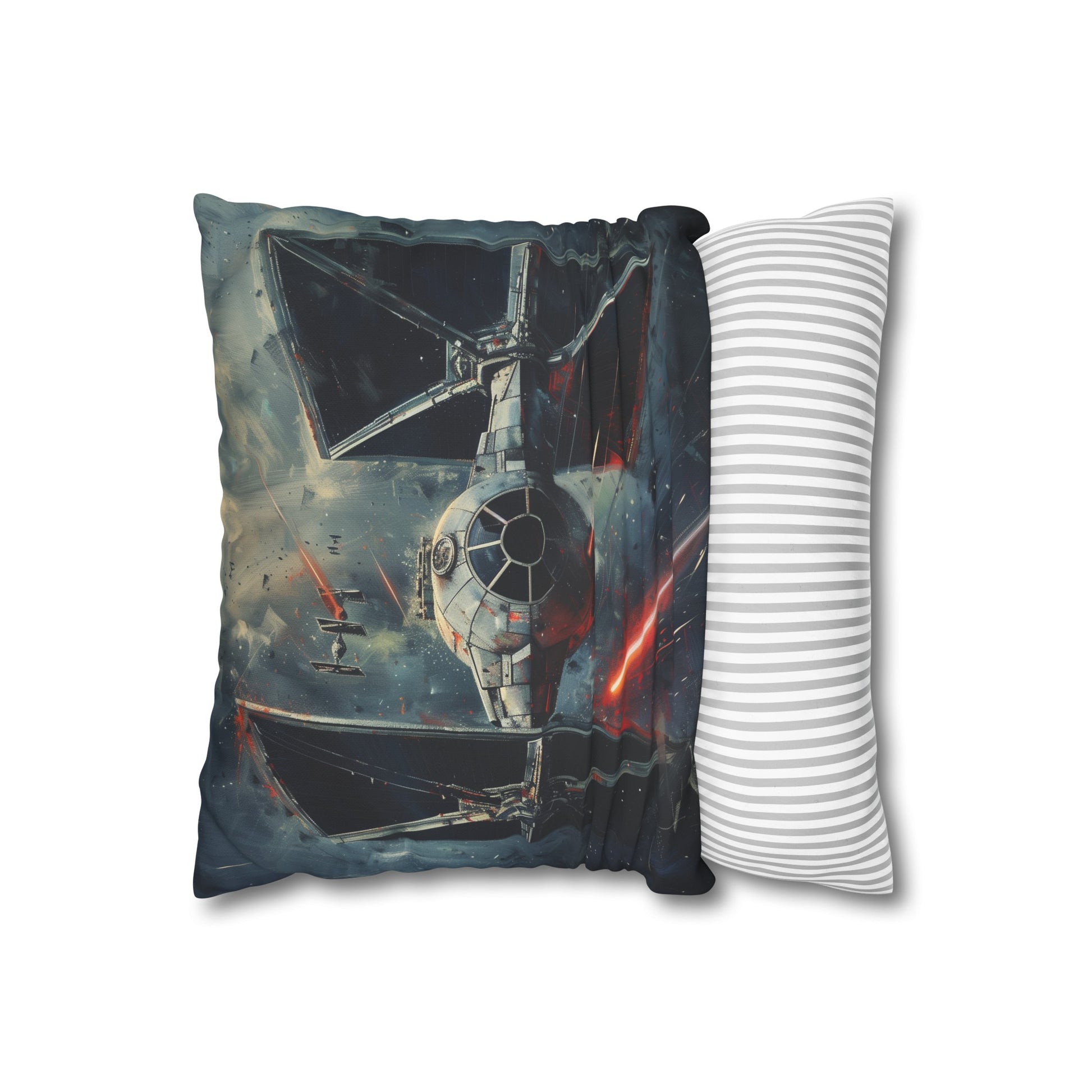 Striking TIE Fighter Star Wars Pillowcase - Galactic Empire Design - High-Quality Material - Perfect Gift