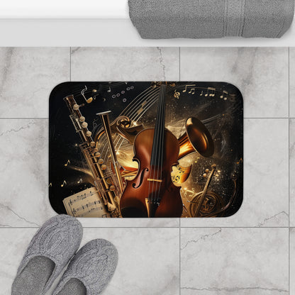 Musical Interlude Bath Mat | Bath Mats | Bath, Bathroom, Home & Living, Indoor, Sublimation | Prints with Passion