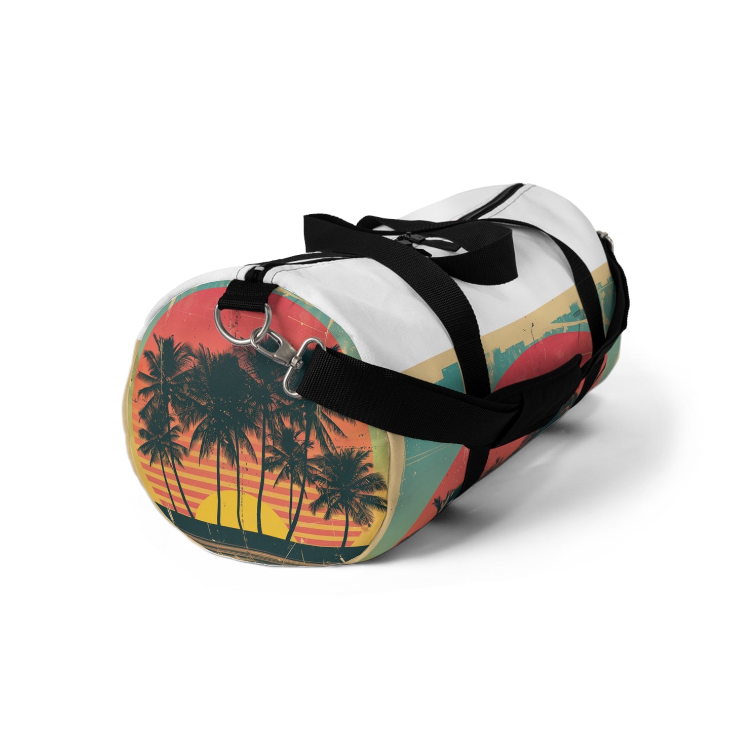 Retro Sunset Duffel Bag