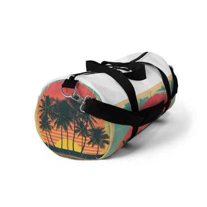 Retro Sunset Duffel Bag