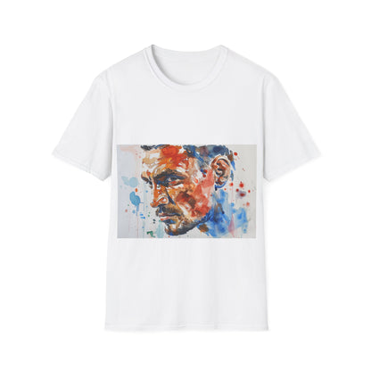 Usyk Boxing Watercolor Tee: Champion Style