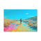 Neon Tide Washing over Desert — Canvas Wall Art — Front Gallery-Wrapped Canvas View