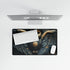 Owl with Constellation Wings Gaming XXL Extended Desk Mat