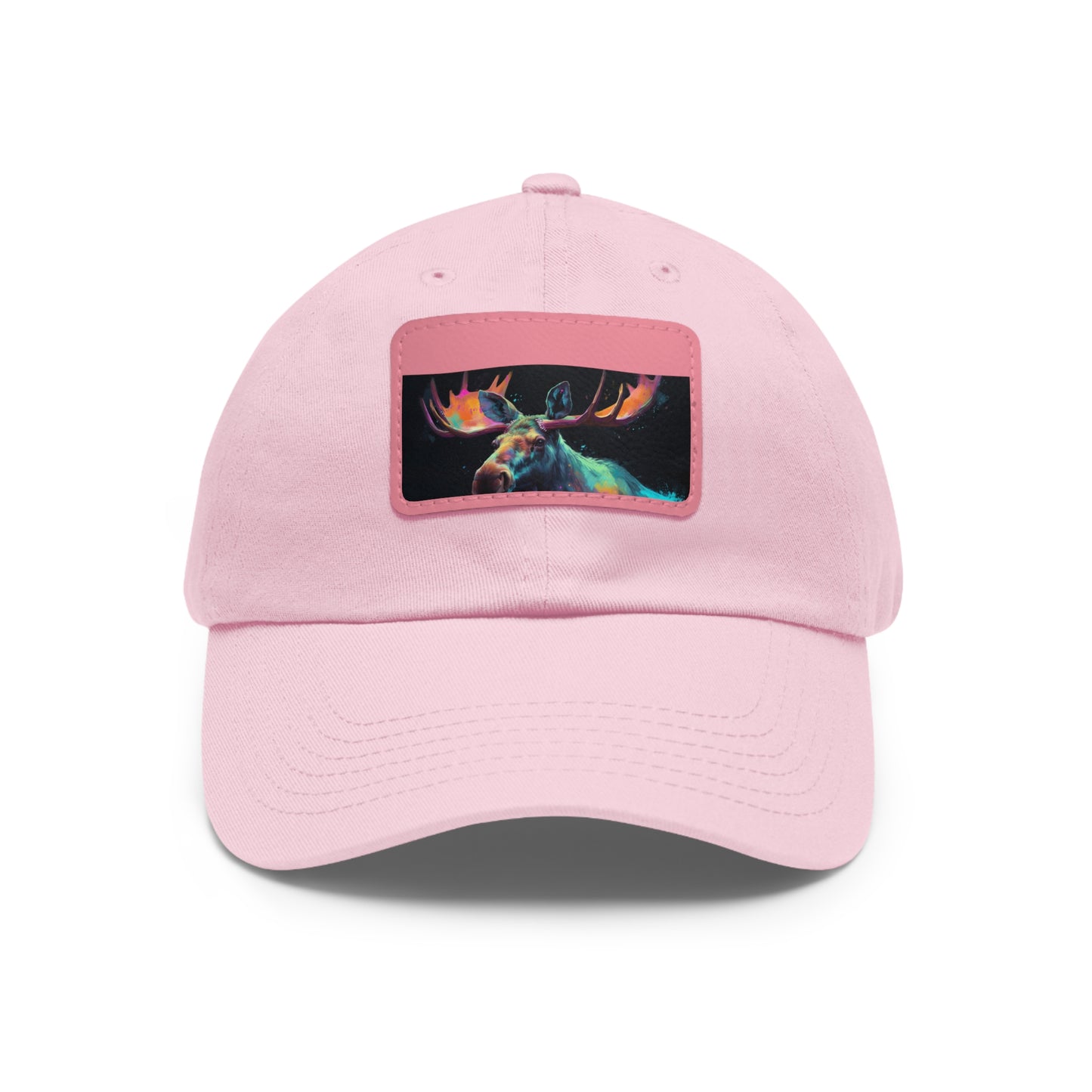 Wild and Beautiful Moose Watercolor Baseball Cap