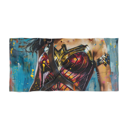 Wonder Woman Beach Towel