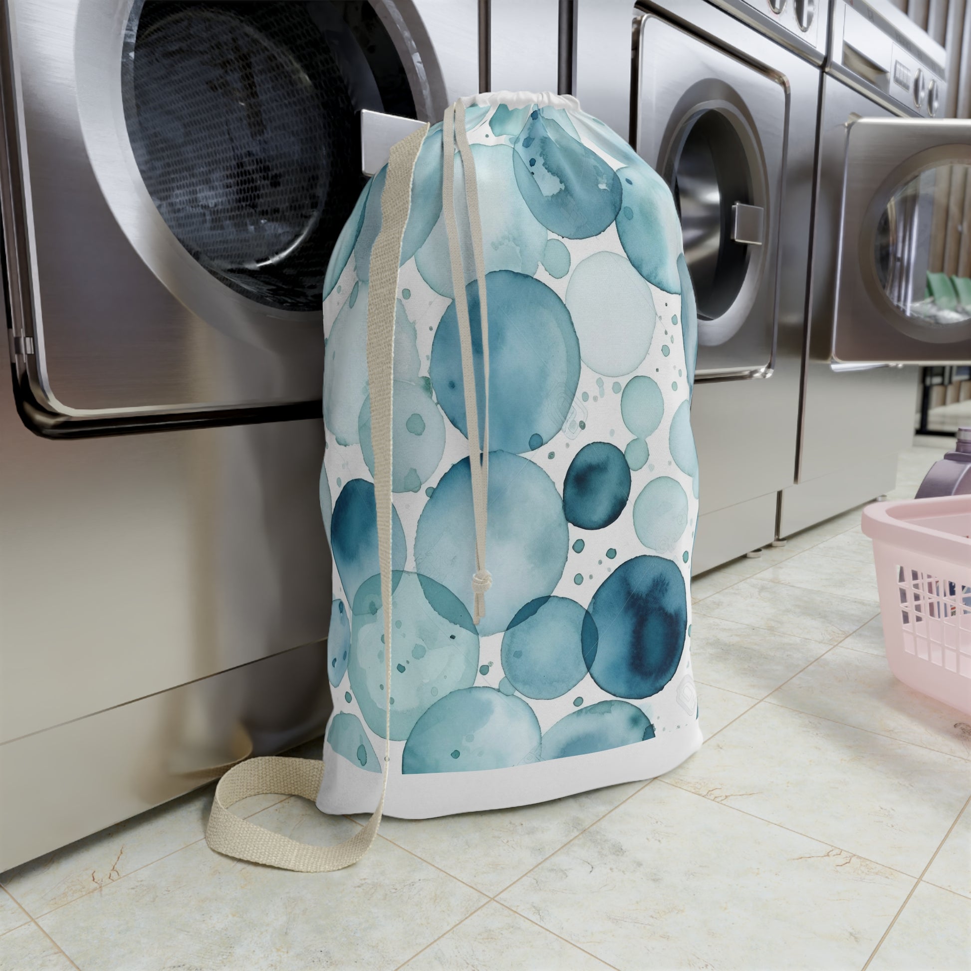 Crystal Clear Eyes Laundry Bag | Home Decor | Accessories, All Over Print, AOP, Bags, Laundry, Sublimation | Prints with Passion