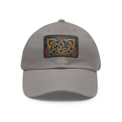 Eternal Elegance Cap: Celtic Knot Design