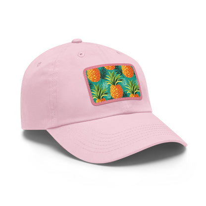 Tropical Twist Pineapple Print Cap