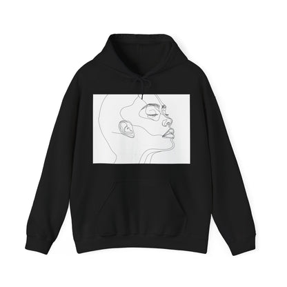 One Line | Hoodies | DTG, Hoodies, Men's Clothing, Regular fit, Unisex, Women's Clothing | Prints with Passion