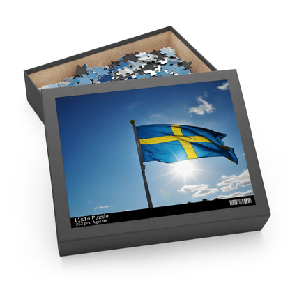 Sweden Flag Jigsaw Puzzle