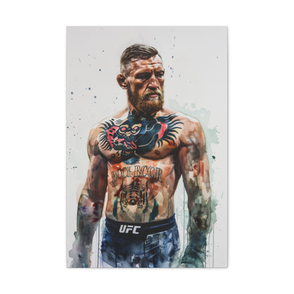 McGregor Suits: A Vibrant Watercolor Tribute to The Notorious | Canvas | Art & Wall Decor, Canvas, Fall Picks, Hanging Hardware, Home & Living, Indoor, Top Spring Products, Valentine's Day promotion | Prints with Passion