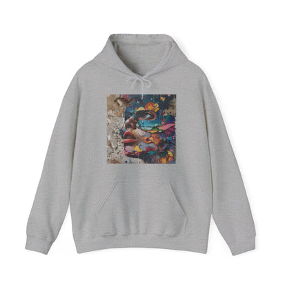 Urban Canvas: Edgy Graffiti Street Art Soul Hoodie