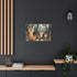 Woodland Creatures in a Forest Setting — Canvas Wall Art — Product Detail View 8