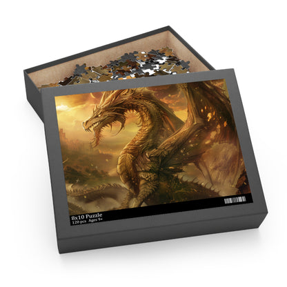 Dragon Fantasy Jigsaw Puzzle | Puzzle | Back-to-School, Fall Picks, Games, Holiday Picks, Home & Living, Puzzles, TikTok, Valentine's Day, Valentine's Day Picks | Prints with Passion