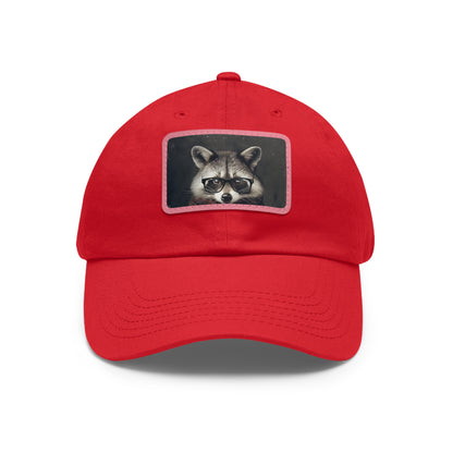 Racoon Chic: Hipster Glasses Cap