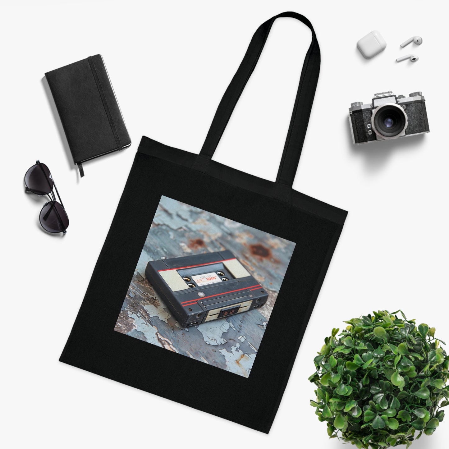 Analog Audio Tote Bag