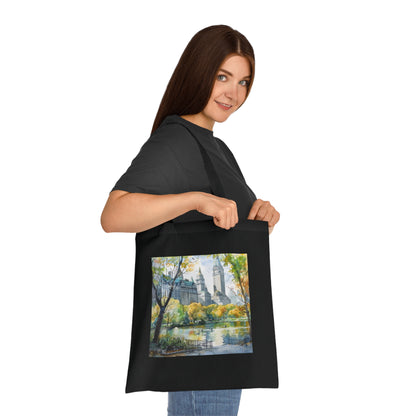 Central Park Serenity Tote Bag | Tote Bag | Accessories, Bags, Cotton, DTG, Totes | Prints with Passion