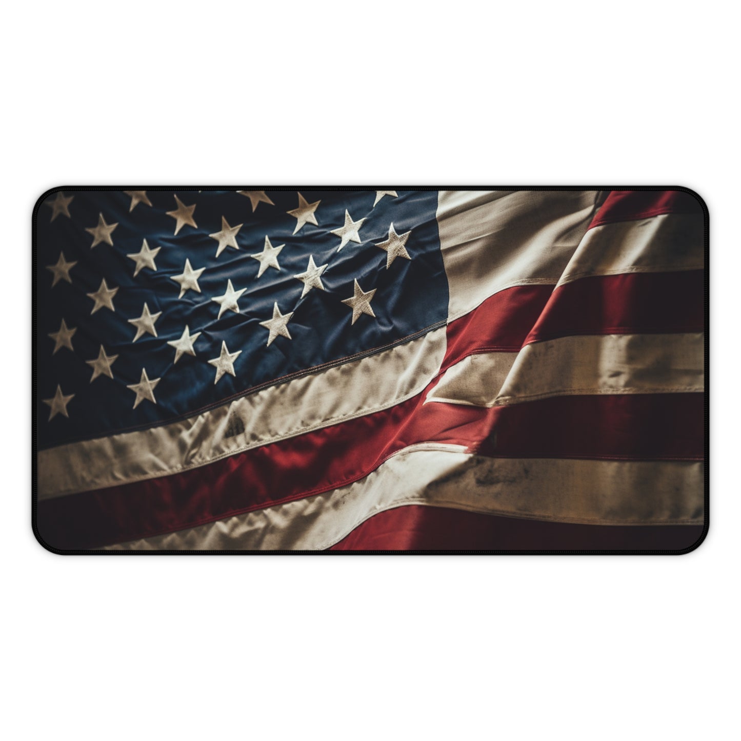 "USA Pride Desk Mat - Protect your work surface with this patriotic American flag desk accessory"