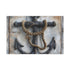 Nautical Anchor — Canvas Wall Art — Living Room Wall Lifestyle View
