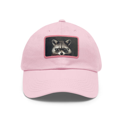 Racoon Chic: Hipster Glasses Cap