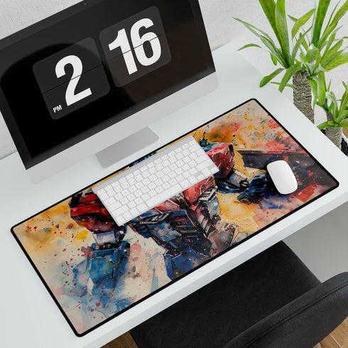 Optimus Prime — XL & XXL Desk Mat — 3mm Non-Slip Natural Rubber Base Detail