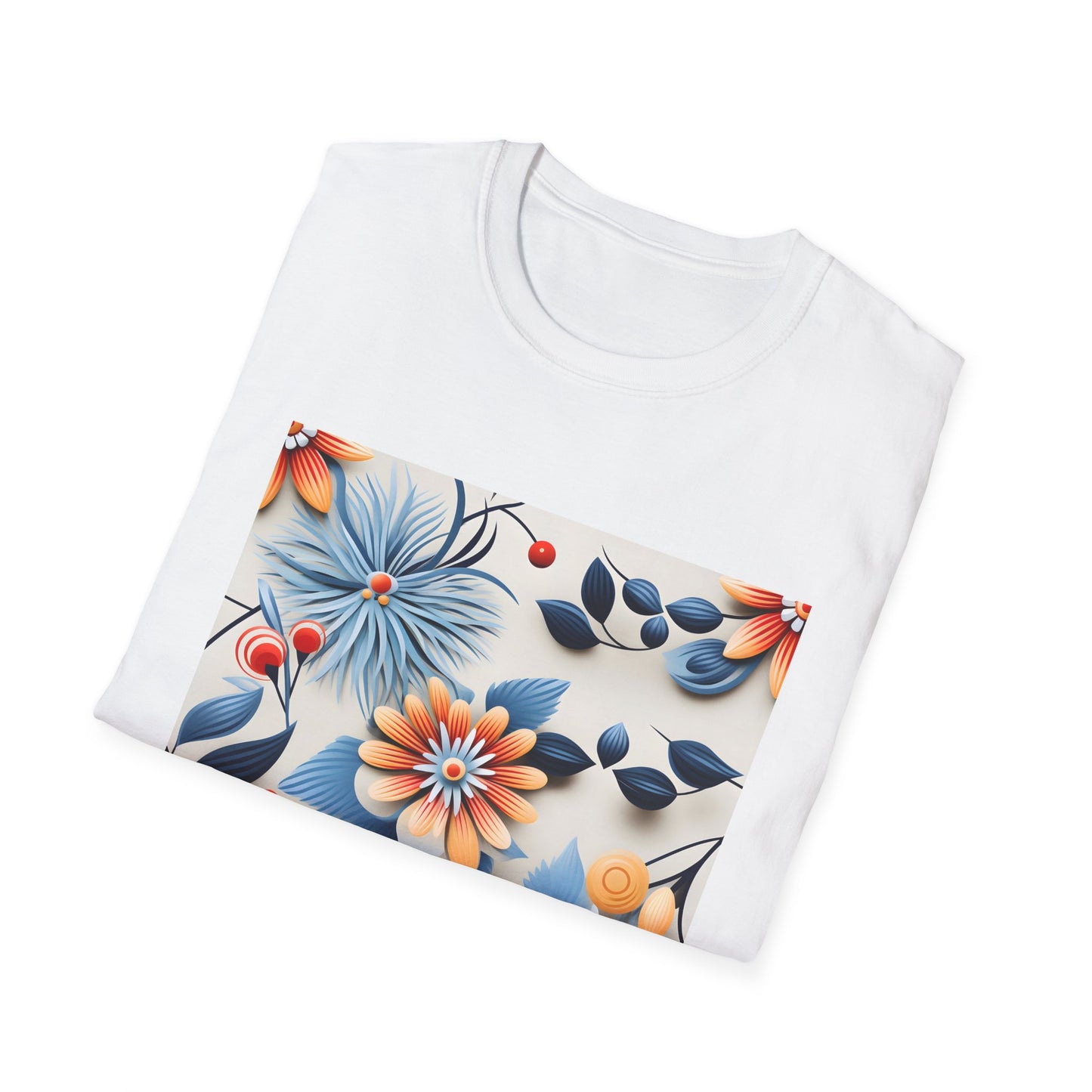 Flower TShirt : Symphony of Colors in Nature's Canvas