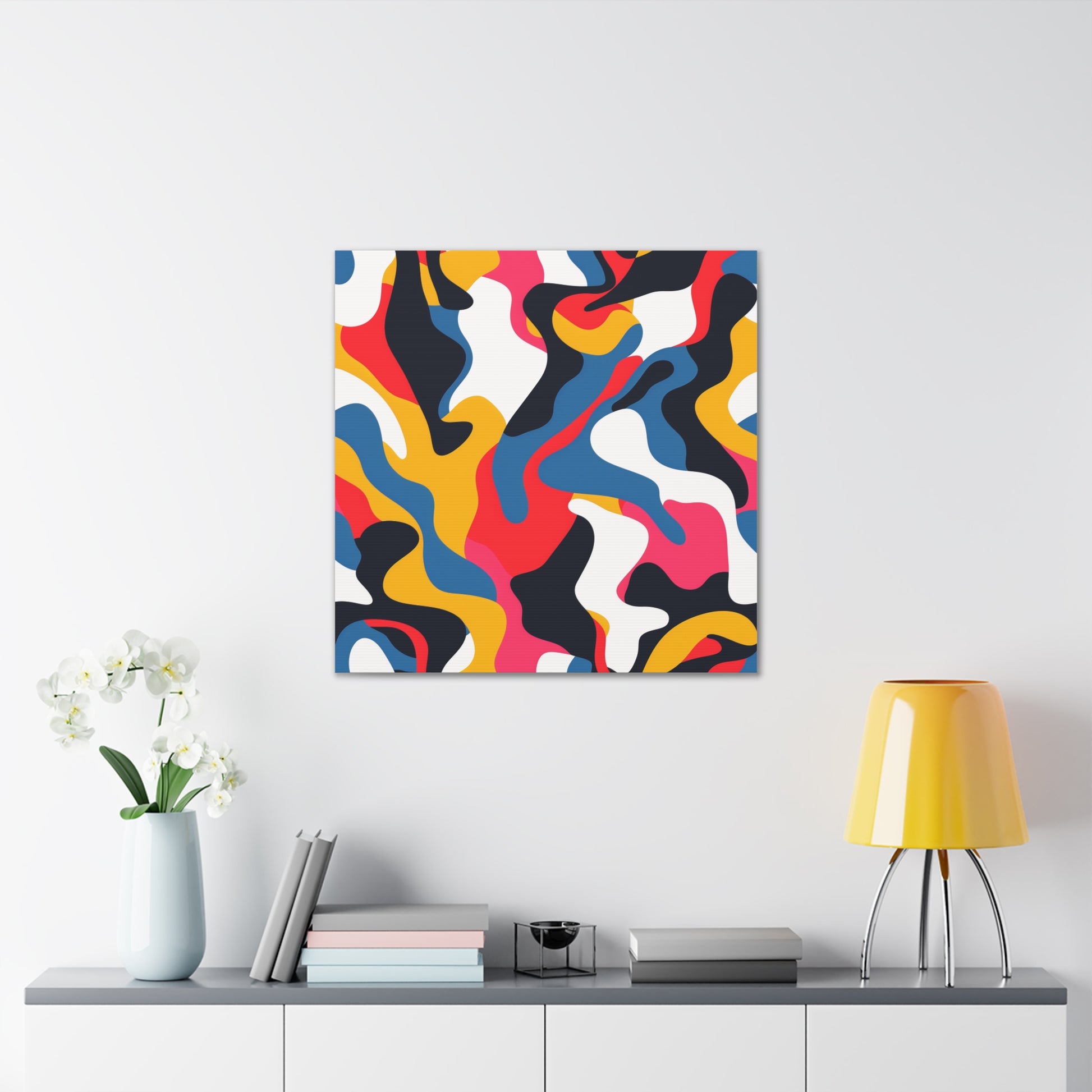 Vibrant Abstract Pattern Canvas | Canvas | Art & Wall Decor, Canvas, Fall Picks, Hanging Hardware, Home & Living, Indoor, Top Spring Products, Valentine's Day promotion | Prints with Passion