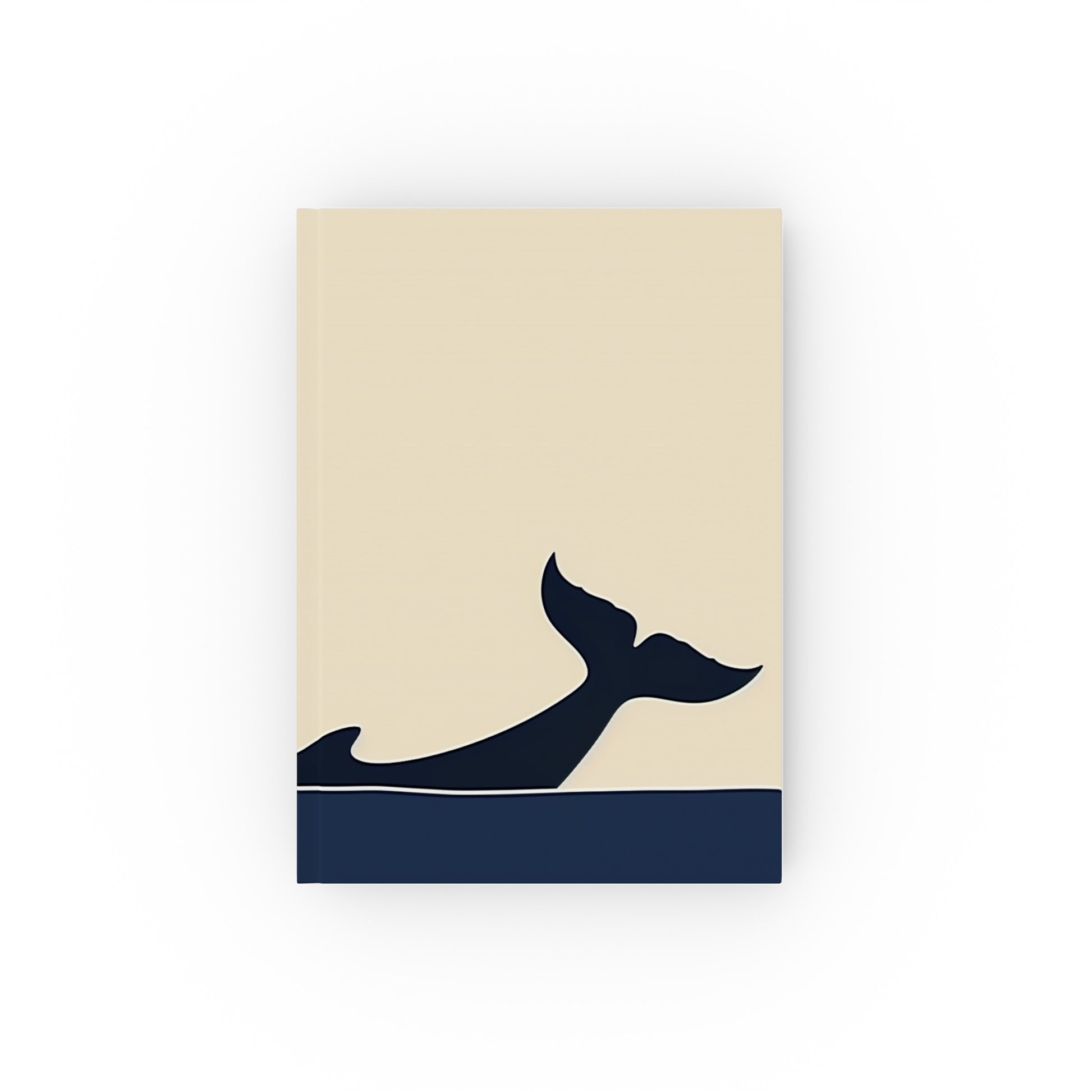 "Whale Song Ocean Journal - Reflective minimalist design, perfect for all seasons. Ideal gift for nature lovers. Shop now!"