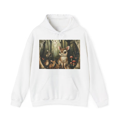 Sylvan Sanctuary: A Woodland Haven Hoodie