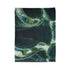 Glass Maze Growing through Skyscrapers Plush Fleece Throw Blanket