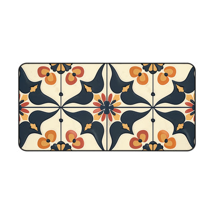 "Artisan Tiles Desk Mat - Stylish and Durable Workspace Accessory"