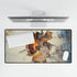 A Broken Mirror Reflecting Fragmented Images Symbol Gaming XXL Extended Desk Mat