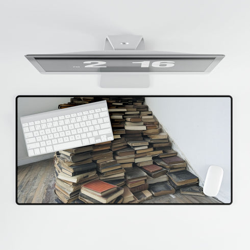 A Staircase Made of Old Books Gaming XXL Extended Desk Mat