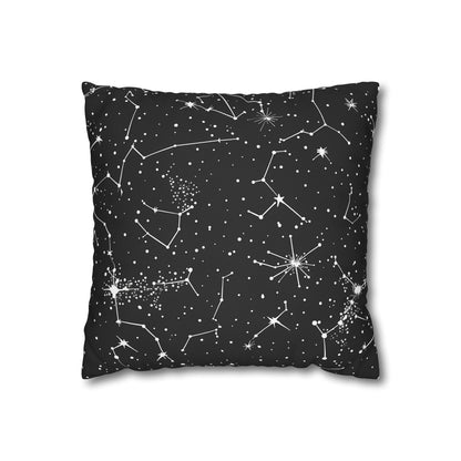 "Sleep under the stars with Constellation Stars pillowcase, a magical addition to your bedroom decor."