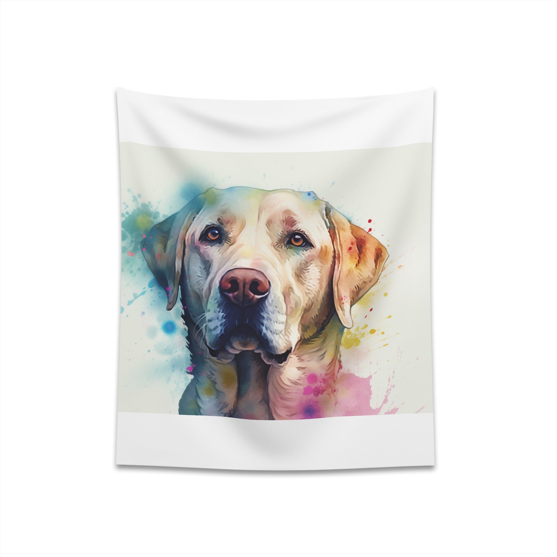 Labrador Charm Tapestry | High-Quality, Stylish, All-Season Gift | 34" x 40" or 57" x 57" Sizes