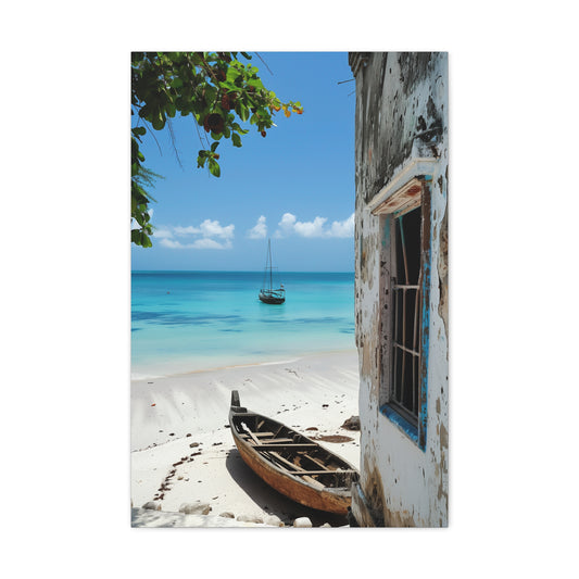 Zanzibar Holiday Canvas: An Island Paradise | Canvas | Art & Wall Decor, Canvas, Fall Picks, Hanging Hardware, Home & Living, Indoor, Top Spring Products, Valentine's Day promotion | Prints with Passion