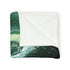 Floating Library under Time Vortex — Plush Fleece Throw Blanket — Product Detail View 11